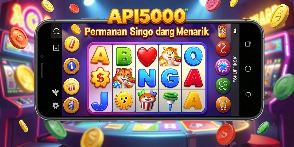 Tampilan gameplay Bingo API5000 yang menarik dan penuh warna.