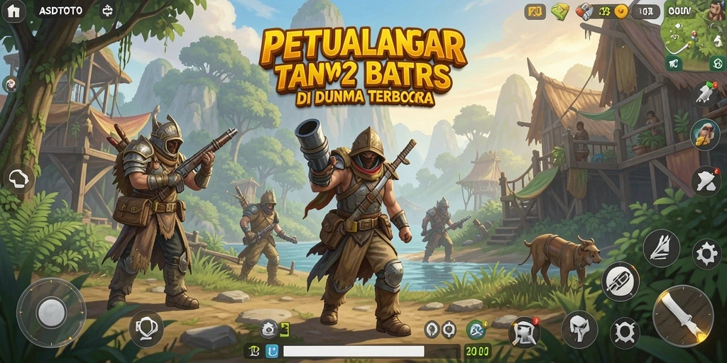 Screenshot ASDTOTO yang menampilkan dunia terbuka yang luas dan interaktif.