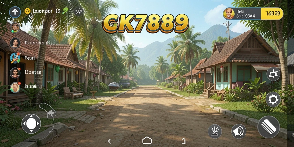 Screenshot gameplay CK789 menampilkan karakter yang sedang bertarung dan menyelesaikan tantangan.