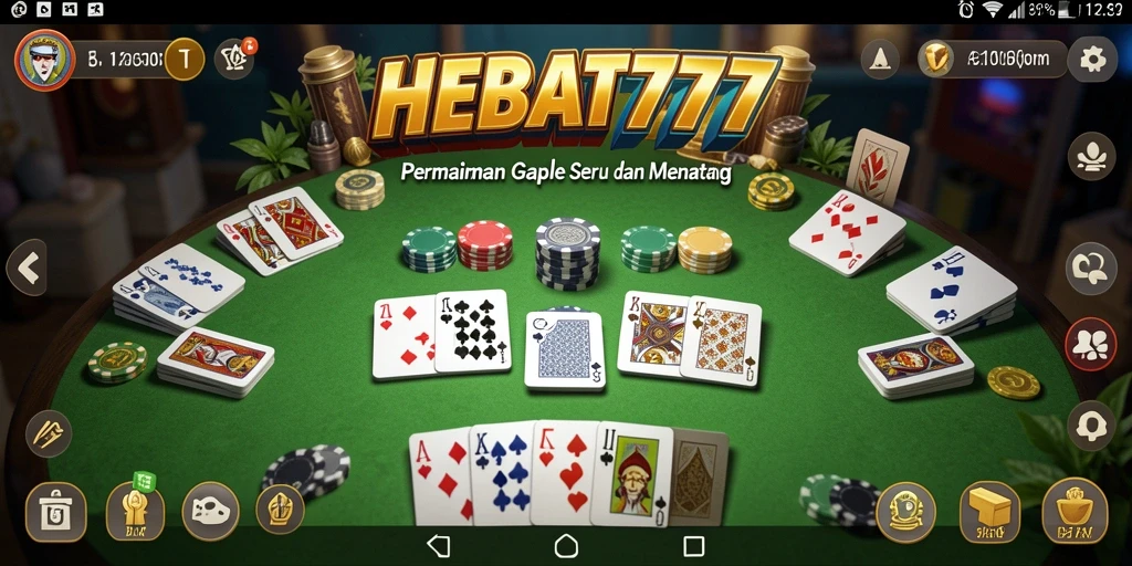 Tampilan gameplay HEBAT777 yang menarik dan interaktif.