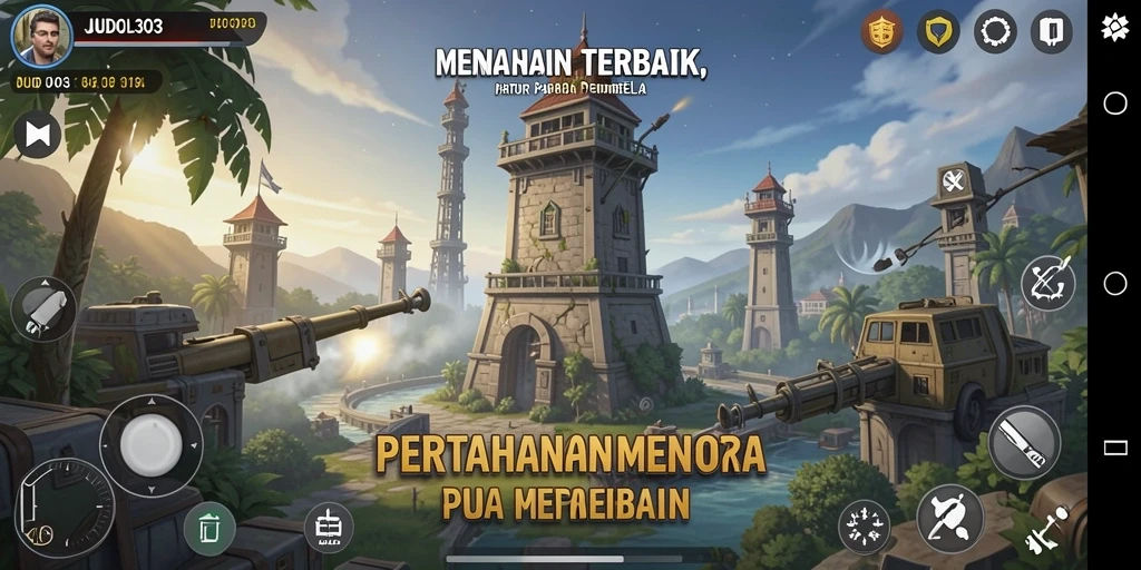 Tampilan gameplay JUDOL303 yang menegangkan saat melawan musuh.