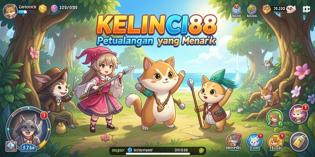 Tampilan gameplay KELINCI88 yang memukau dengan karakter Anime.