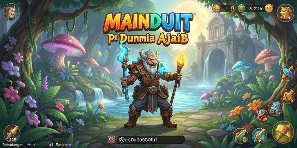 Gameplay seru di dunia petualangan MAINDUIT