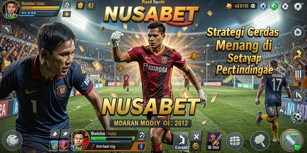 Tampilan gameplay NUSABET yang menarik dan strategis.