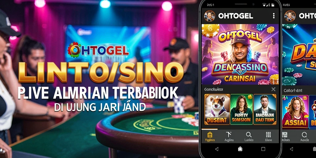 Gameplay Live Casino OHTOGEL yang menarik dan interaktif.