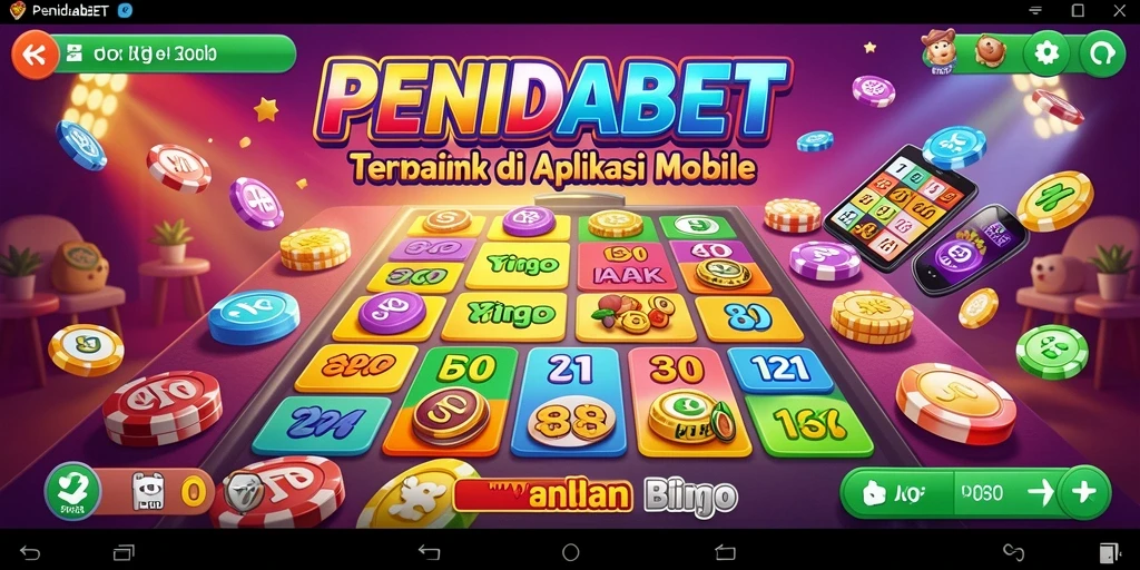 Tampilan gameplay Bingo yang seru dan interaktif.