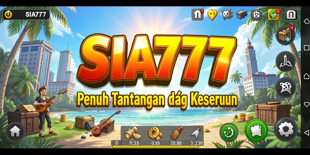 Tampilan gameplay menarik SIA777 dengan elemen Idle yang seru.