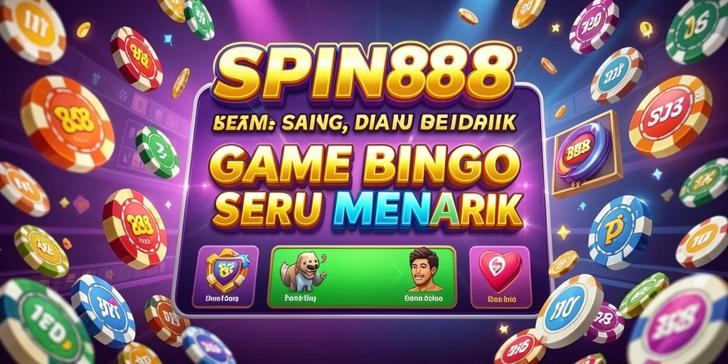 Tampilan gameplay Bingo SPIN88 yang penuh warna dan interaktif.