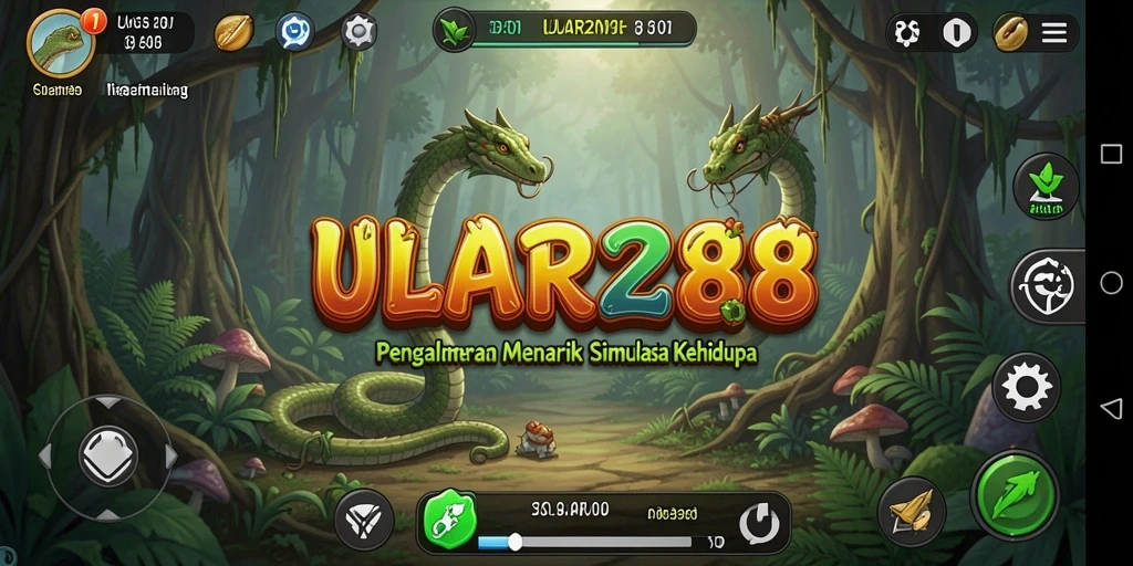 Screenshot gameplay ULAR288 menampilkan interaksi karakter yang hidup.