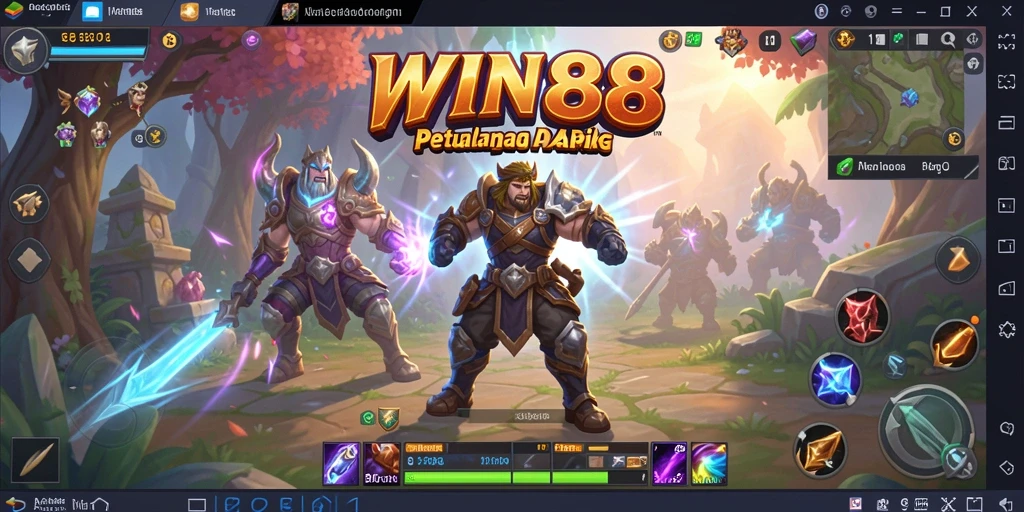 Tampilan gameplay <strong>WIN88</strong> yang memukau dengan aksi seru.