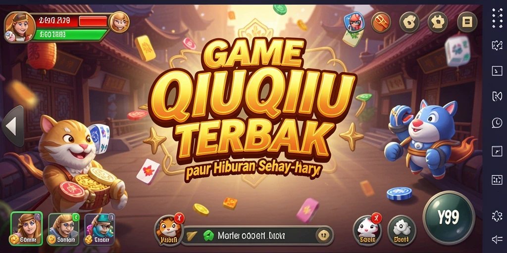 Tampilan gameplay seru Y89 dengan teman-teman di QiuQiu.